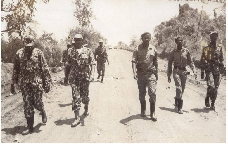 Museveni during early years